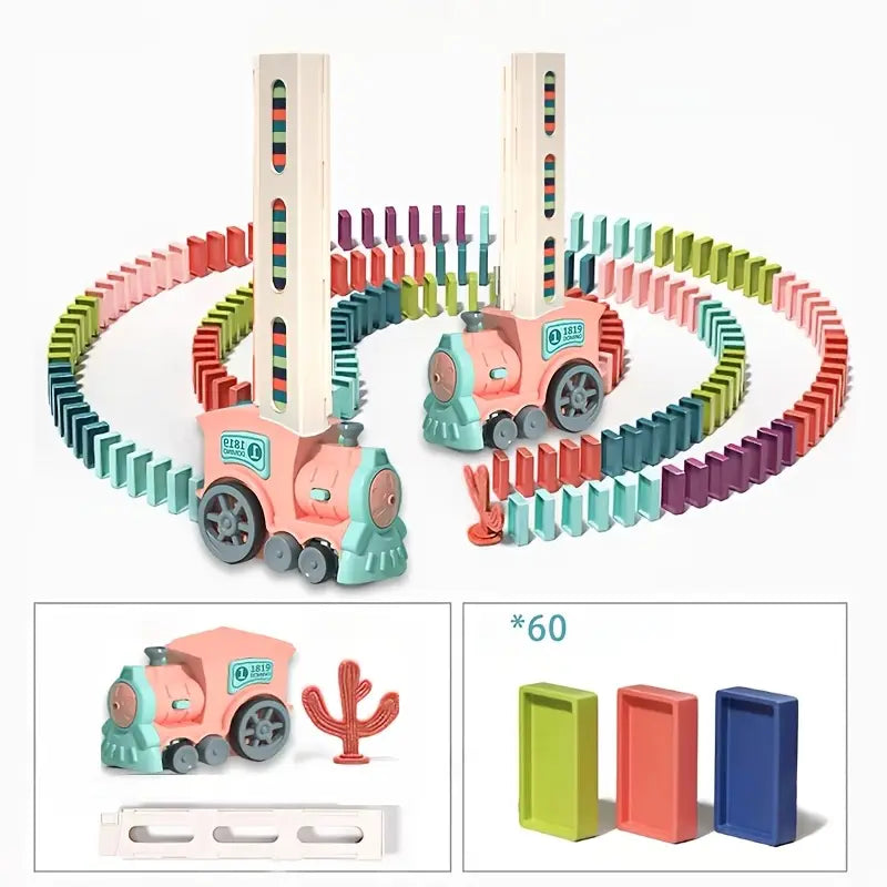 Kids' Domino Train Toy Set