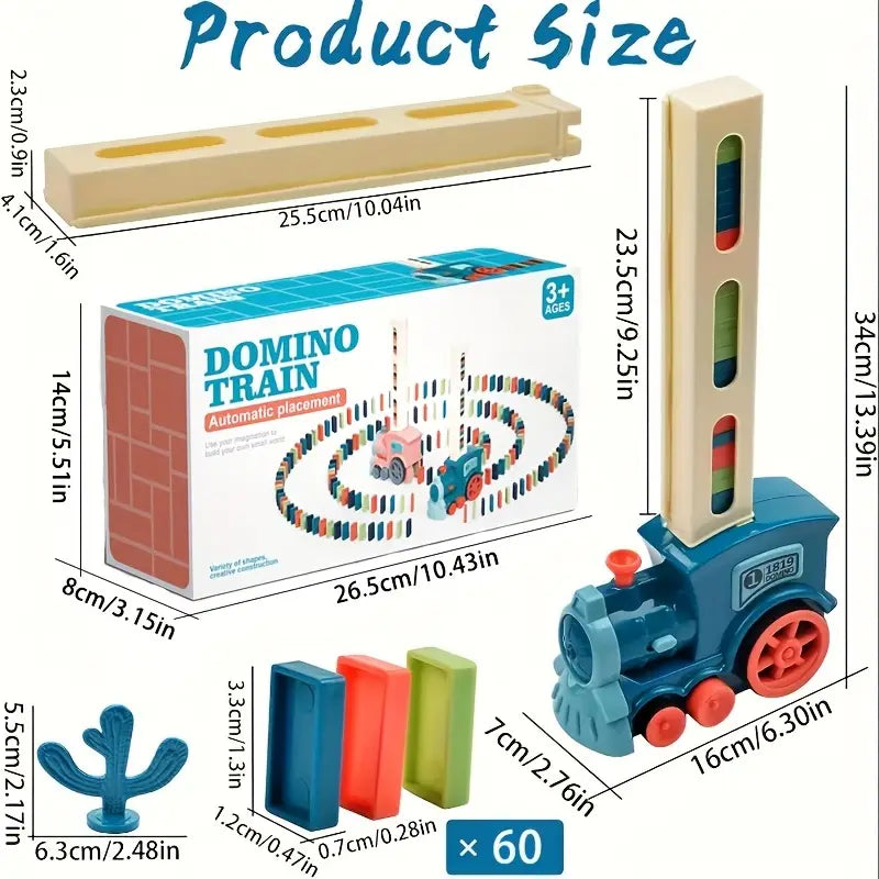 Kids' Domino Train Toy Set